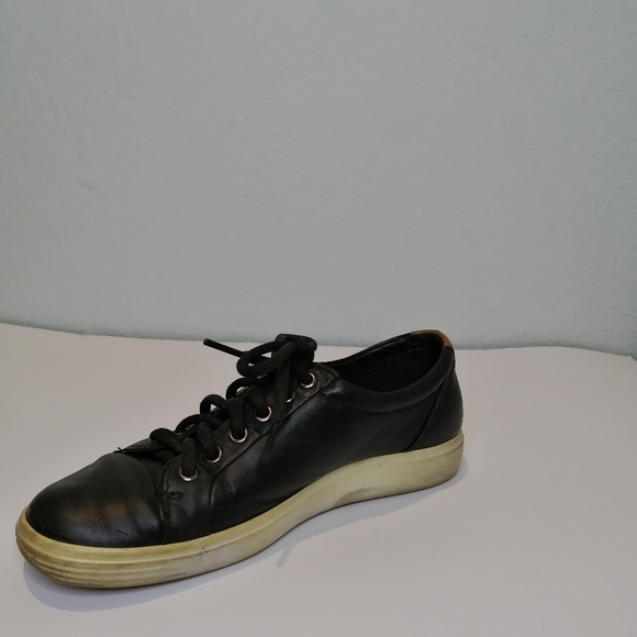 ECCO Women's Soft 7 Sneaker Black - Size 7 - Picture 6 of 10